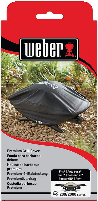 Weber 7118 Cover, Fits 47cm Charcoal Grills, Black