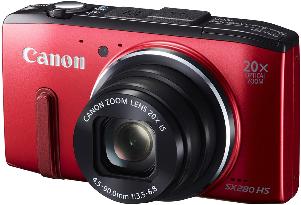 Canon PowerShot SX280 12.1MP Digital Camera with 20x Optical Image Stabilized Zoom with 3-Inch LCD (Black) (OLD MODEL)