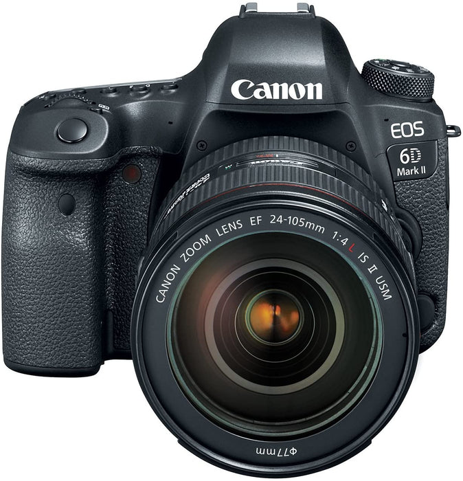 Canon EOS 6D Mark II with EF 24-105mm IS STM Lens - WiFi Enabled (Renewed)