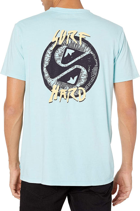 Quiksilver Men's Mirrored Logo Short Sleeve Tee