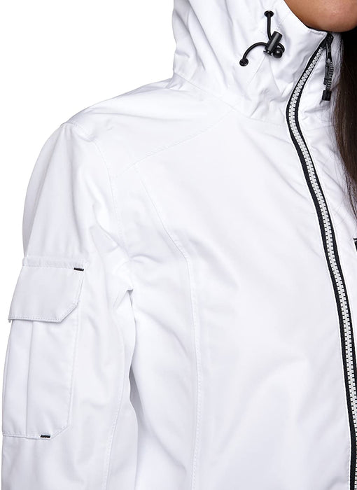Helly-Hansen Women's Long Belfast Lightweight Waterproof Windproof Breathable Raincoat Jacket with Hood
