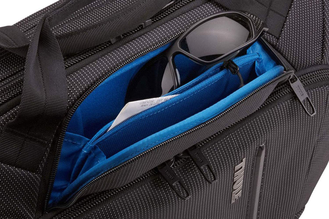 Thule Crossover 2 Laptop Bag 15.6", Black, 17.3 x 5.9 x 12.6 in