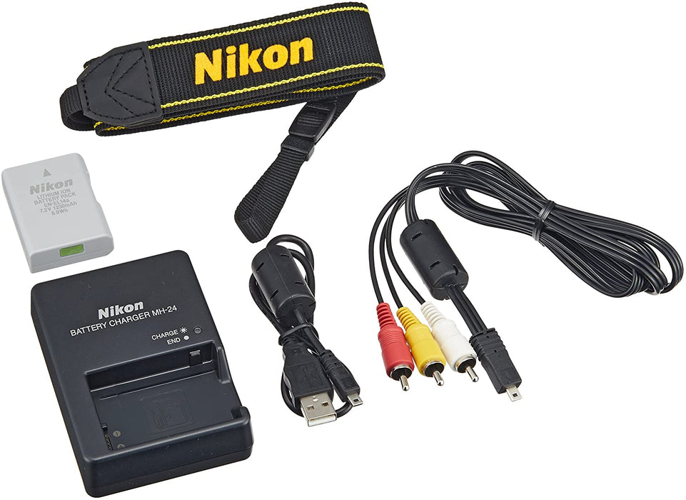 Nikon D5300 24.2 MP CMOS Digital SLR Camera Double Zoom Lens Kit with 18-55mm f/3.5-5.6G ED VR II + 55-200mm f/4.5-5.6G - International Version (No Warranty)