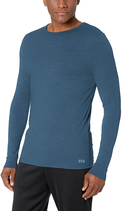 Helly-Hansen Mens HH Merino Mid Long Sleeve Base Layer Shirt