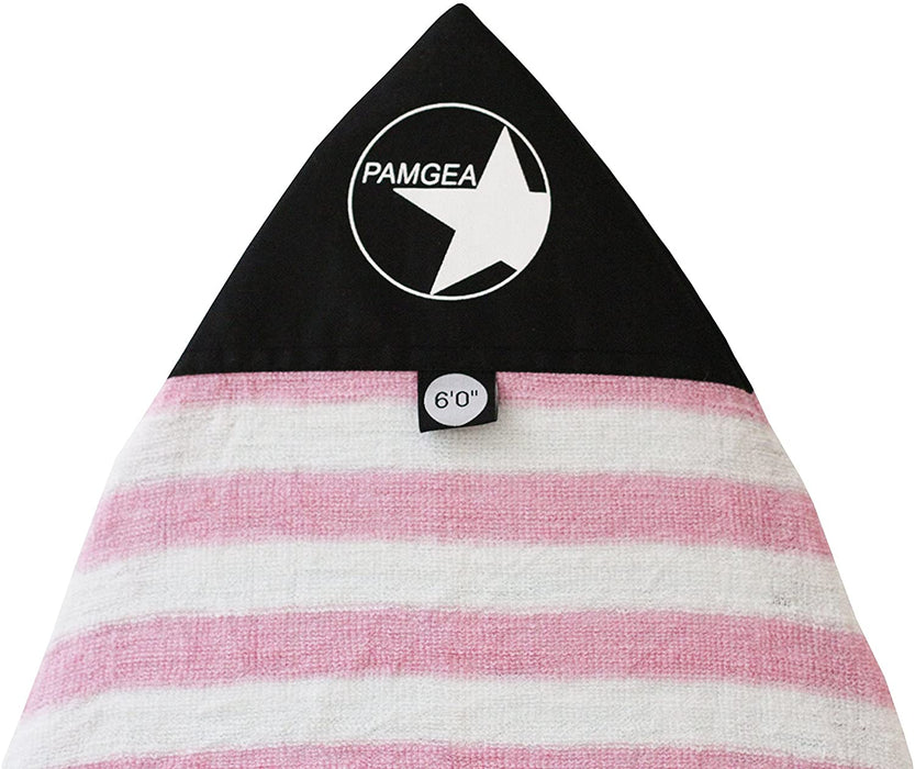PAMGEA Surfboard Sock Cover (Pink) - Lightweight Board Bag (Shortboard, Longboard