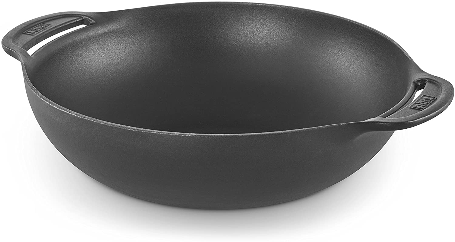 Weber 7425 Gourmet BBQ System Wok,Black