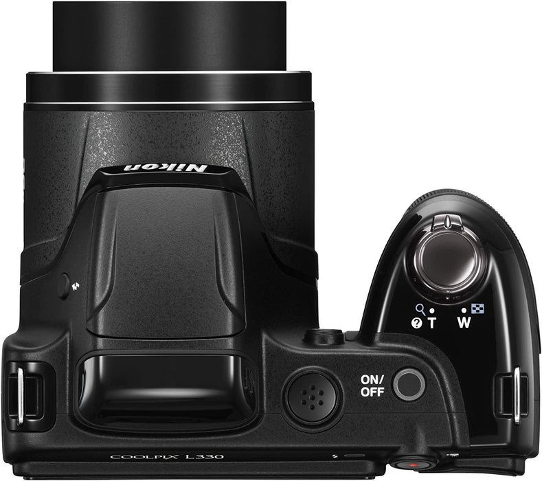 Nikon Coolpix L330 Digital Camera (Black)