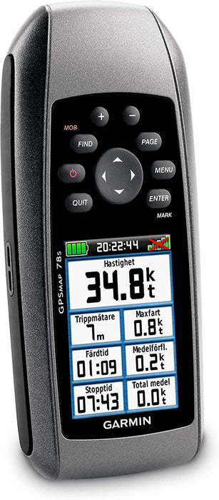 Garmin GPSMAP 78S Marine GPS Navigator and World Wide Chartplotter (010-00864-01)