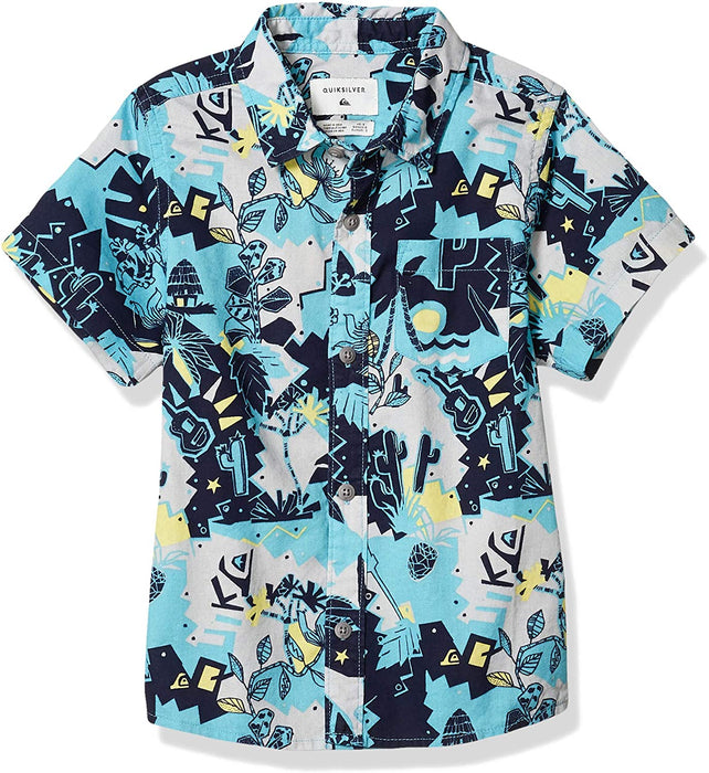 Quiksilver Little Jungle Weekend Short Sleeve Boy Woven