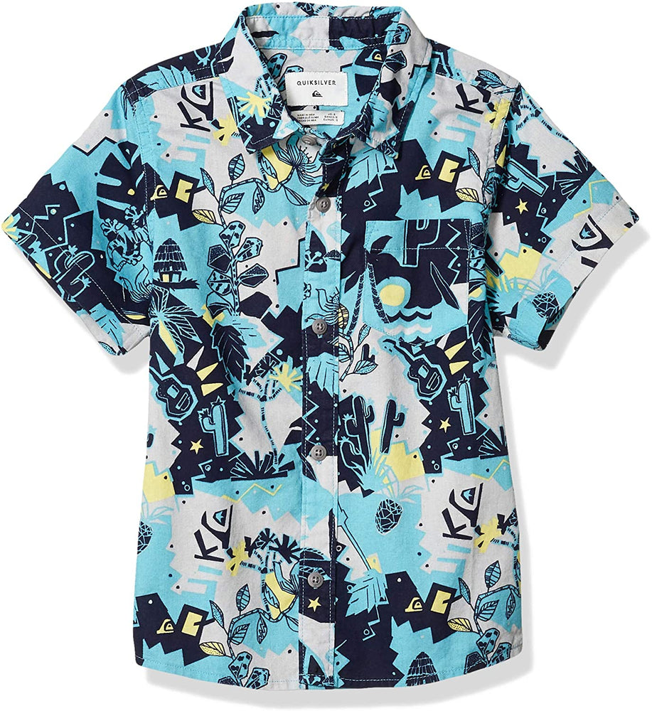 Quiksilver Little Jungle Weekend Short Sleeve Boy Woven