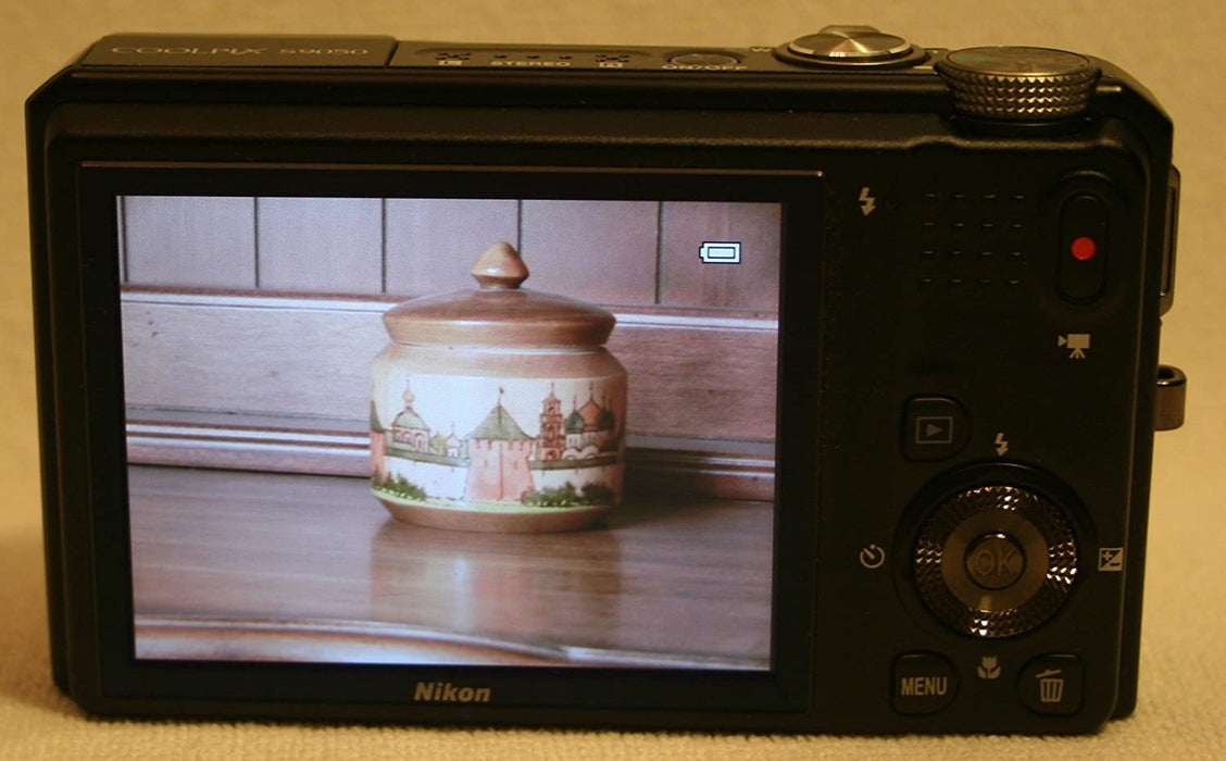 Nikon Coolpix S9050 Digital Camera (Silver)