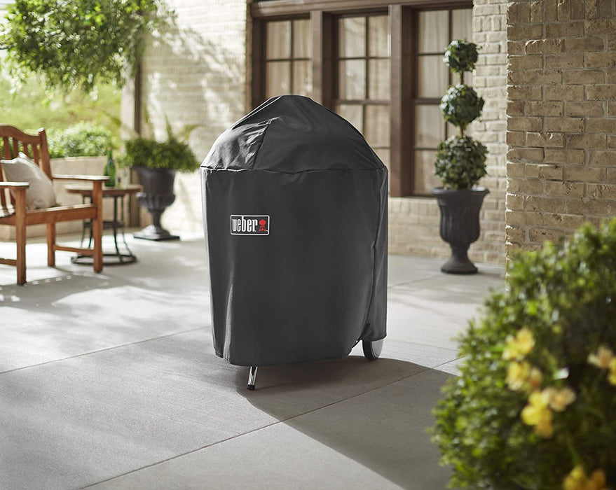 Weber 7153 Cover with Storage Bag 26 Inch Charcoal Grills, beige