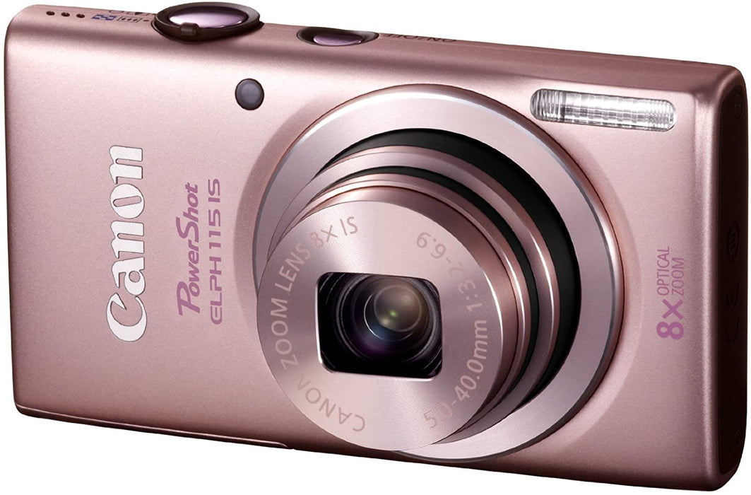 Canon PowerShot Elph 115 16MP Digital Camera with 2.7-Inch LCD (Black) (OLD MODEL)