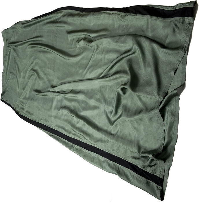 Sea to Summit Premium Silk Travel Liner, Eucalyptus Green, Rectangular (73 x 36in)