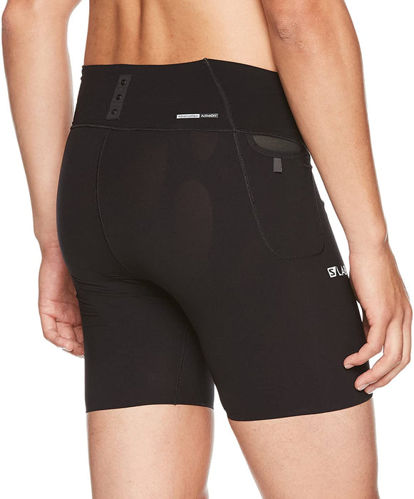 Salomon Men's S/Lab Support Half Tight Running Compression Tights