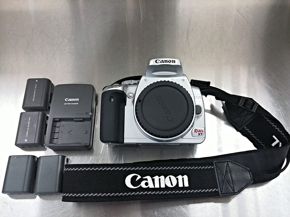 Canon Rebel XTi DSLR Camera with EF-S 18-55mm f/3.5-5.6 Lens (OLD MODEL)