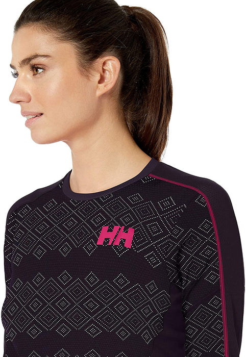 Helly-Hansen W Hh LIFA Active Graphic Baselayer Crew Top