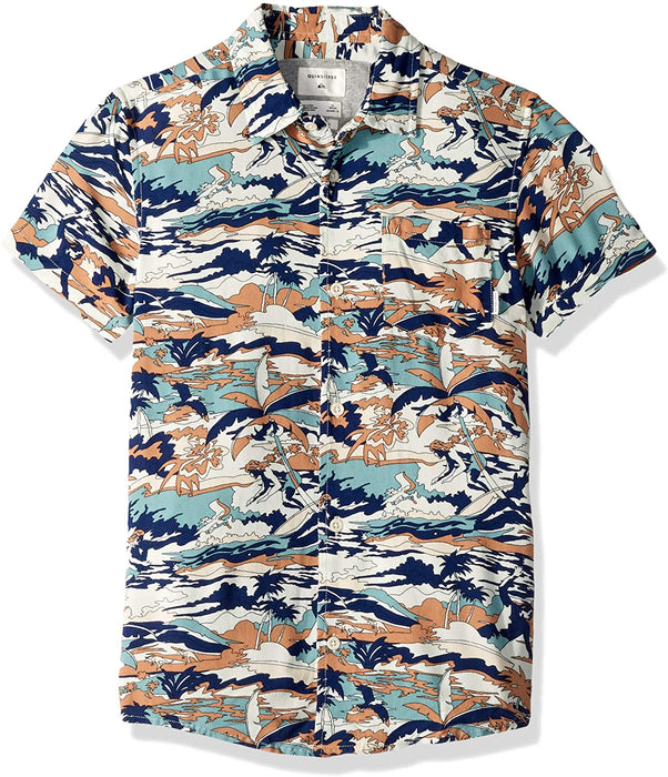 Quiksilver Boys' Big Feeling Fine Short Sleeve Youth