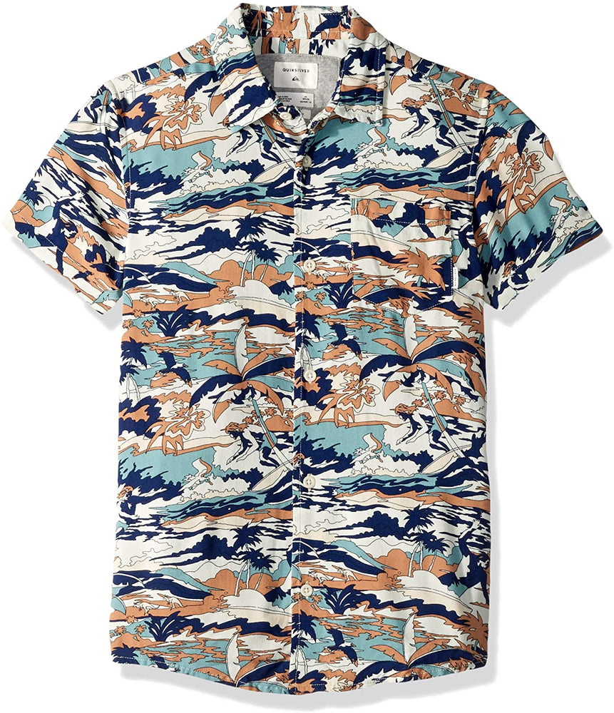 Quiksilver Boys' Big Feeling Fine Short Sleeve Youth