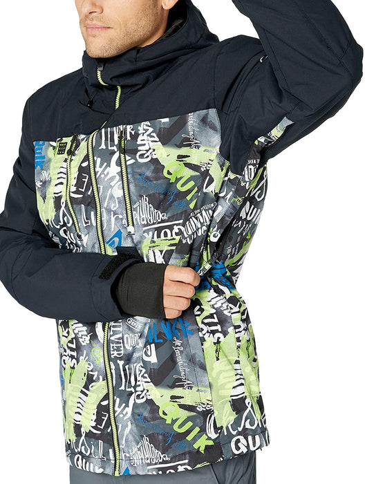 Quiksilver Men's Mission Block 10K Snow Jacket