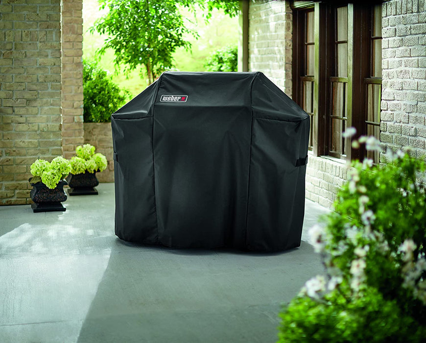 Weber 7106 Grill Cover for Spirit 220 and 300 Series, 52 x 42.8-Inch, Black