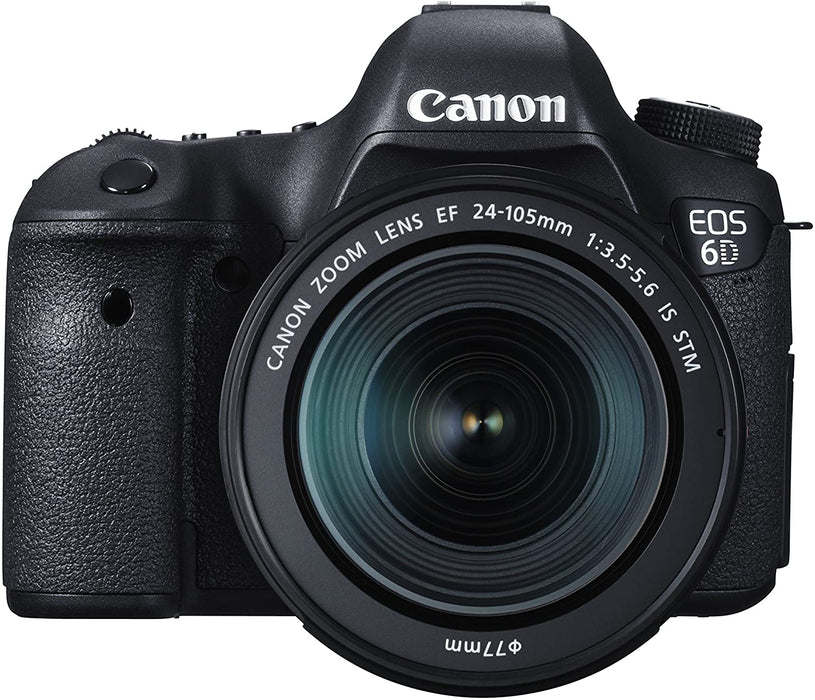 Canon EOS 6D 20.2 MP CMOS Digital SLR Camera with 3.0-Inch LCD (Body Only) - Wi-Fi Enabled