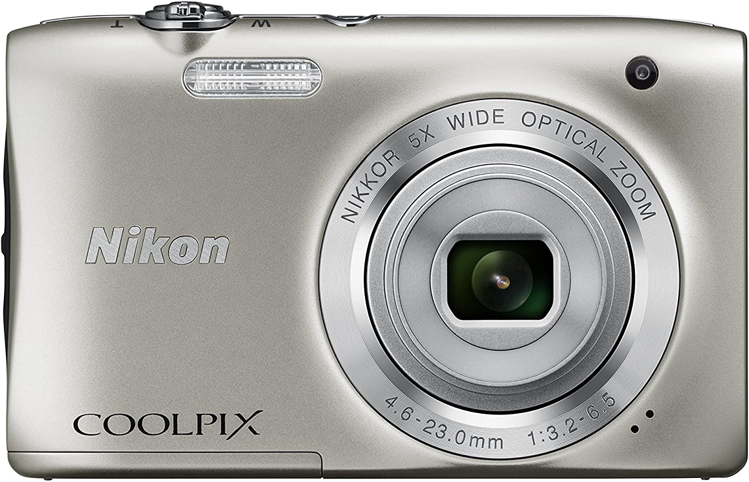 Nikon COOLPIX S2900 Digital Camera (Silver) - International Version (No Warranty)
