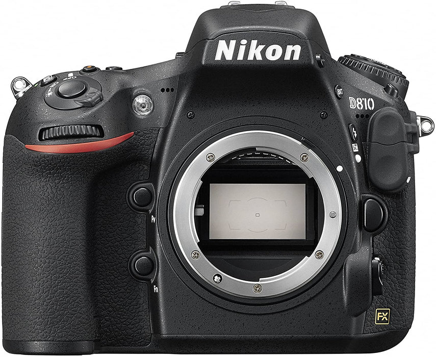 Nikon D810 FX-Format Digital SLR Camera (Body) - International Version (No Warranty)