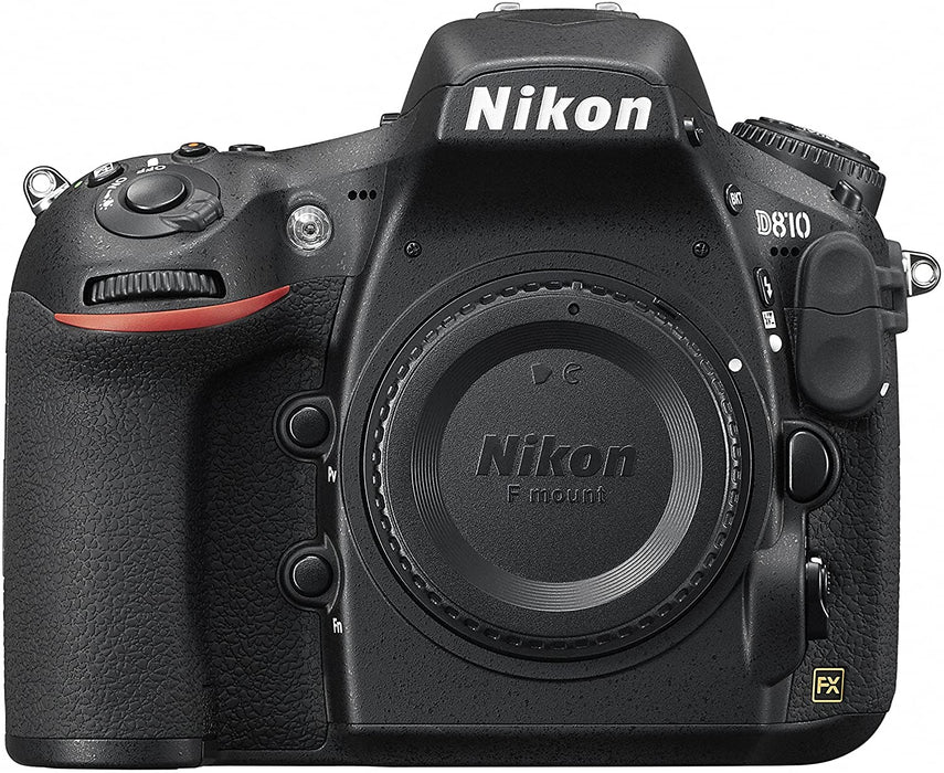 Nikon D810 FX-Format Digital SLR Camera (Body) - International Version (No Warranty)