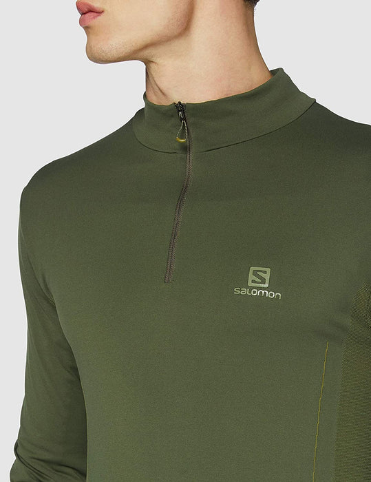Salomon mens Explore Seamless Half Zip