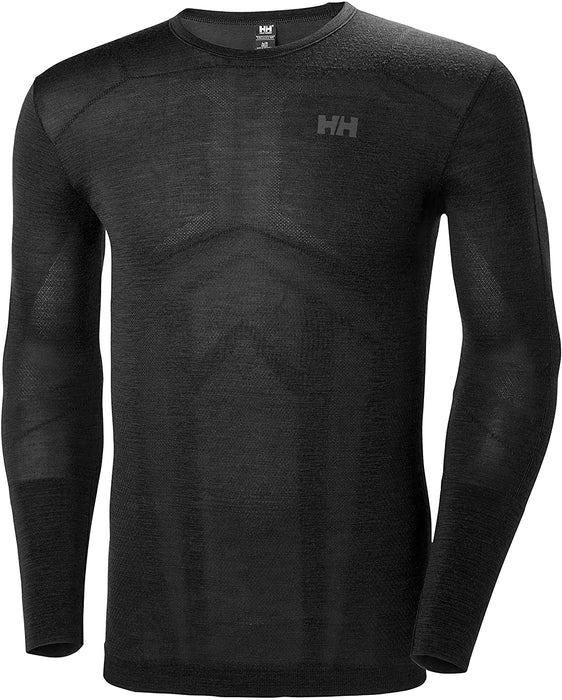 Helly-Hansen Hh LIFA Merino Wool Seamless Crew Baselayer Top