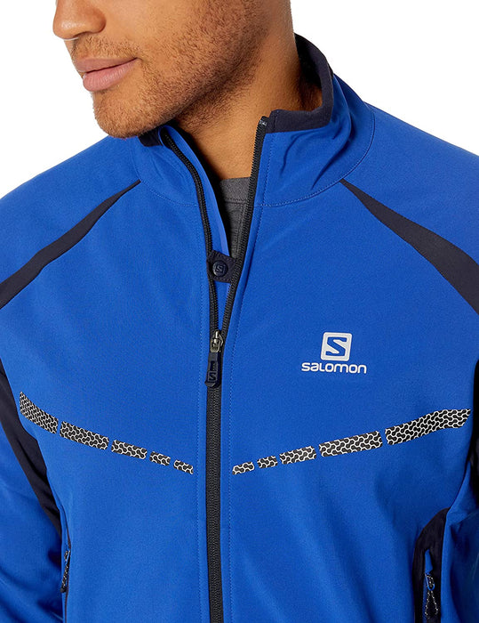 Salomon R Warm Softshell JKT M Snow Skiing Apparel