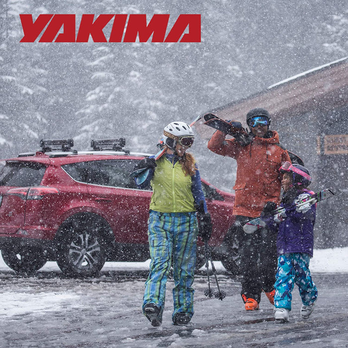 YAKIMA, FatCat EVO Premium Ski & Snowboard Mount, Rides Quietly