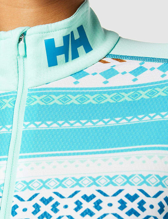 Helly-Hansen W Hh LIFA Active Graphic 1/2 Zip Baselayer Top