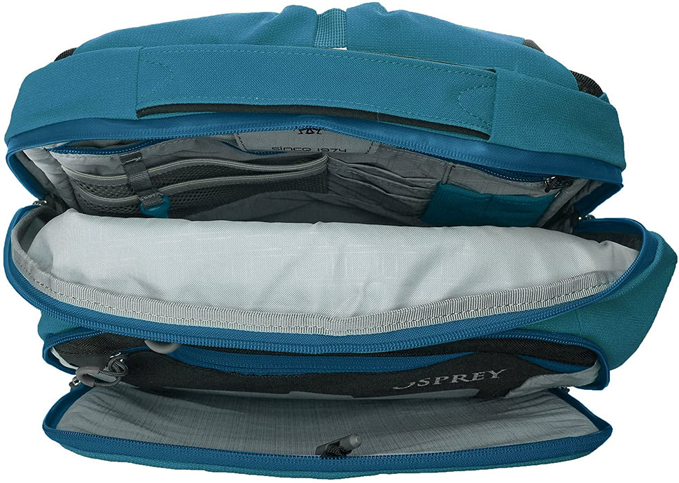 Osprey Cyber Port Daypack (Spring 2016 Model), Tenacious Teal