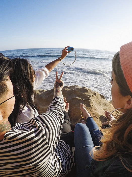 GoPro Sleeve + Lanyard in Blackout (HERO7 Black/HERO7 Silver/HERO7 White/HERO6 Black/HERO5 Black) - Official GoPro Accessory