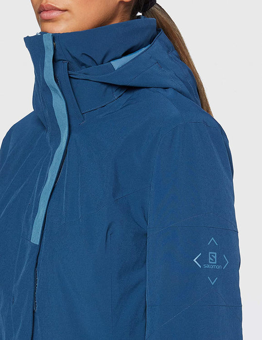 Salomon Speed Women's Ski Jacket, Red Dahlia