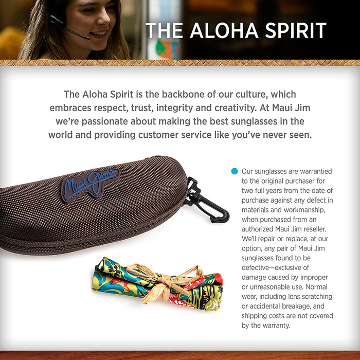 Maui Jim Kahi Wrap Sunglasses