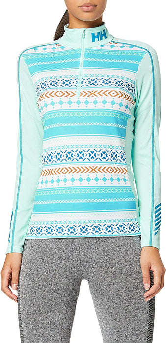Helly-Hansen W Hh LIFA Active Graphic 1/2 Zip Baselayer Top