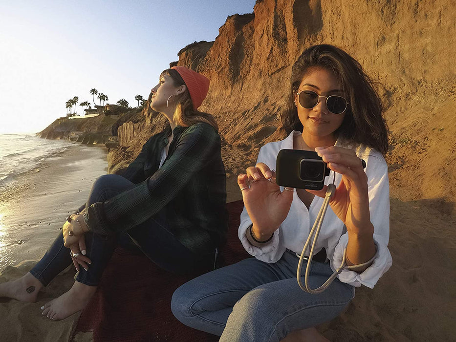 GoPro Sleeve + Lanyard in Blackout (HERO7 Black/HERO7 Silver/HERO7 White/HERO6 Black/HERO5 Black) - Official GoPro Accessory