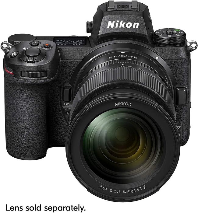 Nikon Z 7II FX-Format Mirrorless Camera Body w/NIKKOR Z 24-70mm f/4 S Black