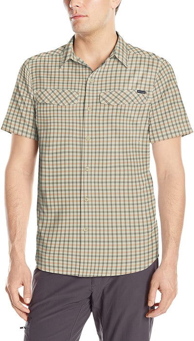 Columbia Men's Silver Ridge Multi Plaid Short Sleeve Shirt