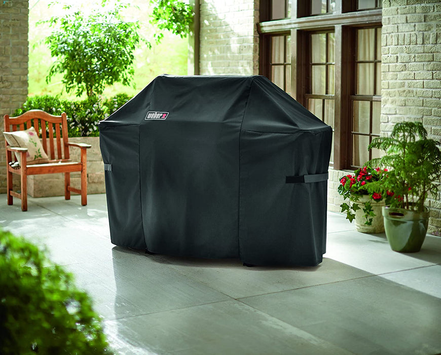 Weber 7108 Grill Cover with Storage Bag for Summit 400-Series Gas Grills