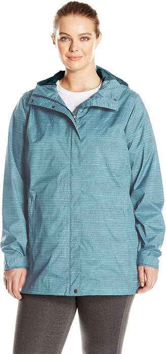Columbia Women's Plus Size Splash A Little Rain Jacket