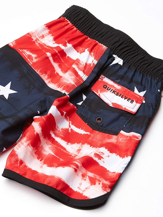 Quiksilver Boys' Little Everyday Freedom Quad 14 Boardshort Swim Trunk