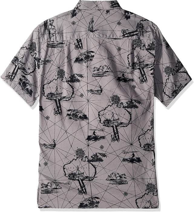 Quiksilver Men's Finding Waves Button Down Shirt