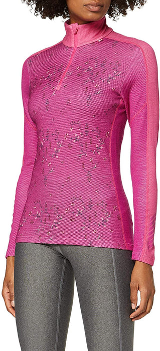 Helly-Hansen W Hh LIFA Merino Wool Graphic 1/2 Zip Baselayer Top