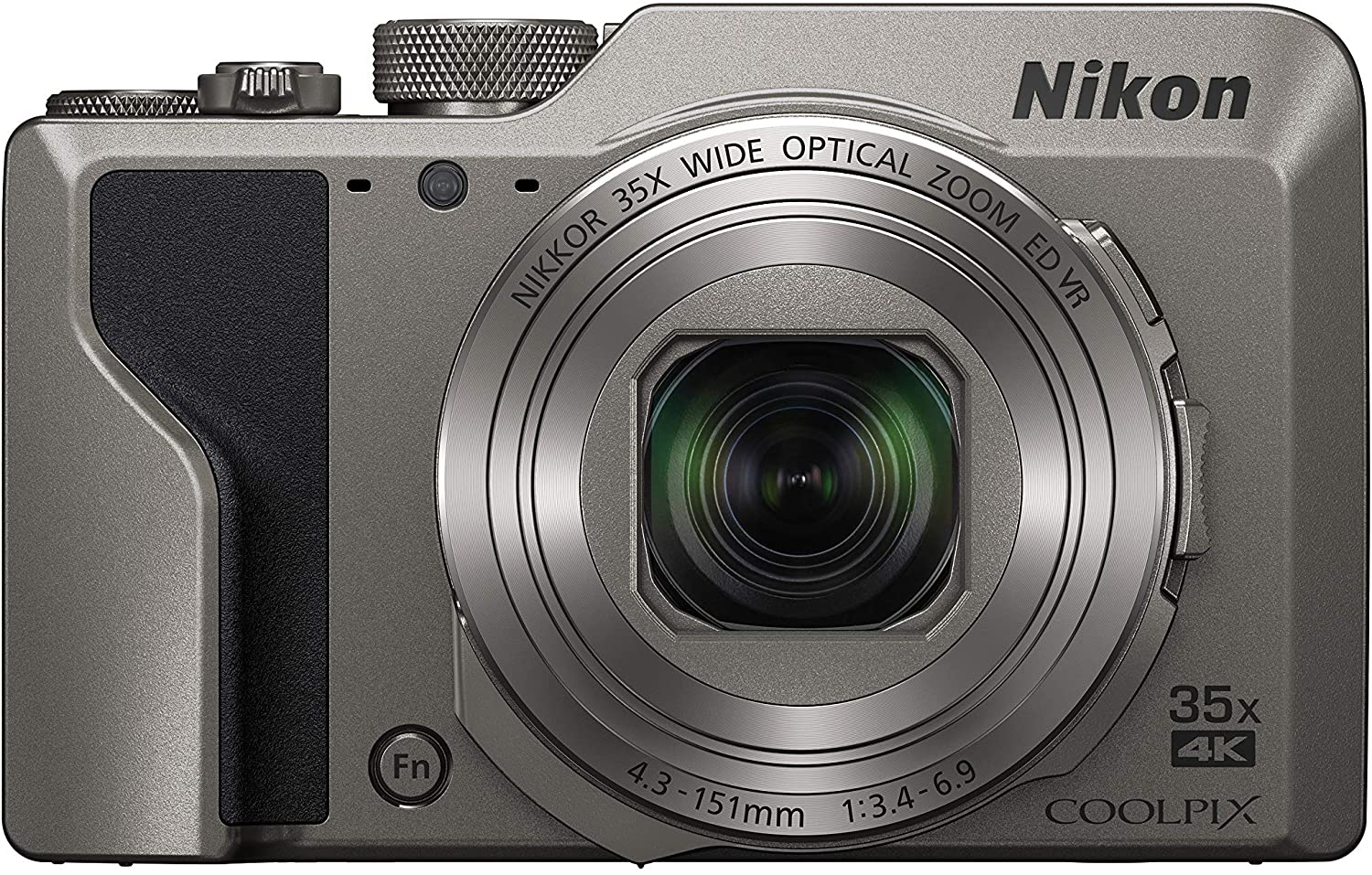 Nikon Coolpix A1000 20.1 MP Point & Shoot Digital Camera, Silver