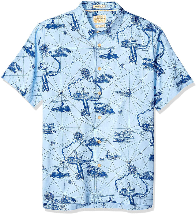 Quiksilver Men's Finding Waves Button Down Shirt