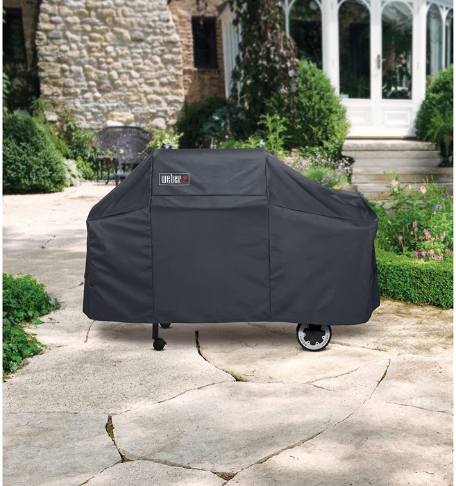 Weber 7552 Premium Cover, Fits Weber Genesis Silver/Gold Gas Grills
